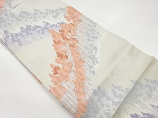 北山杉並模様織出し名古屋帯